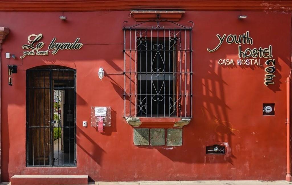 La Leyenda Hostel Oaxaca Экстерьер фото