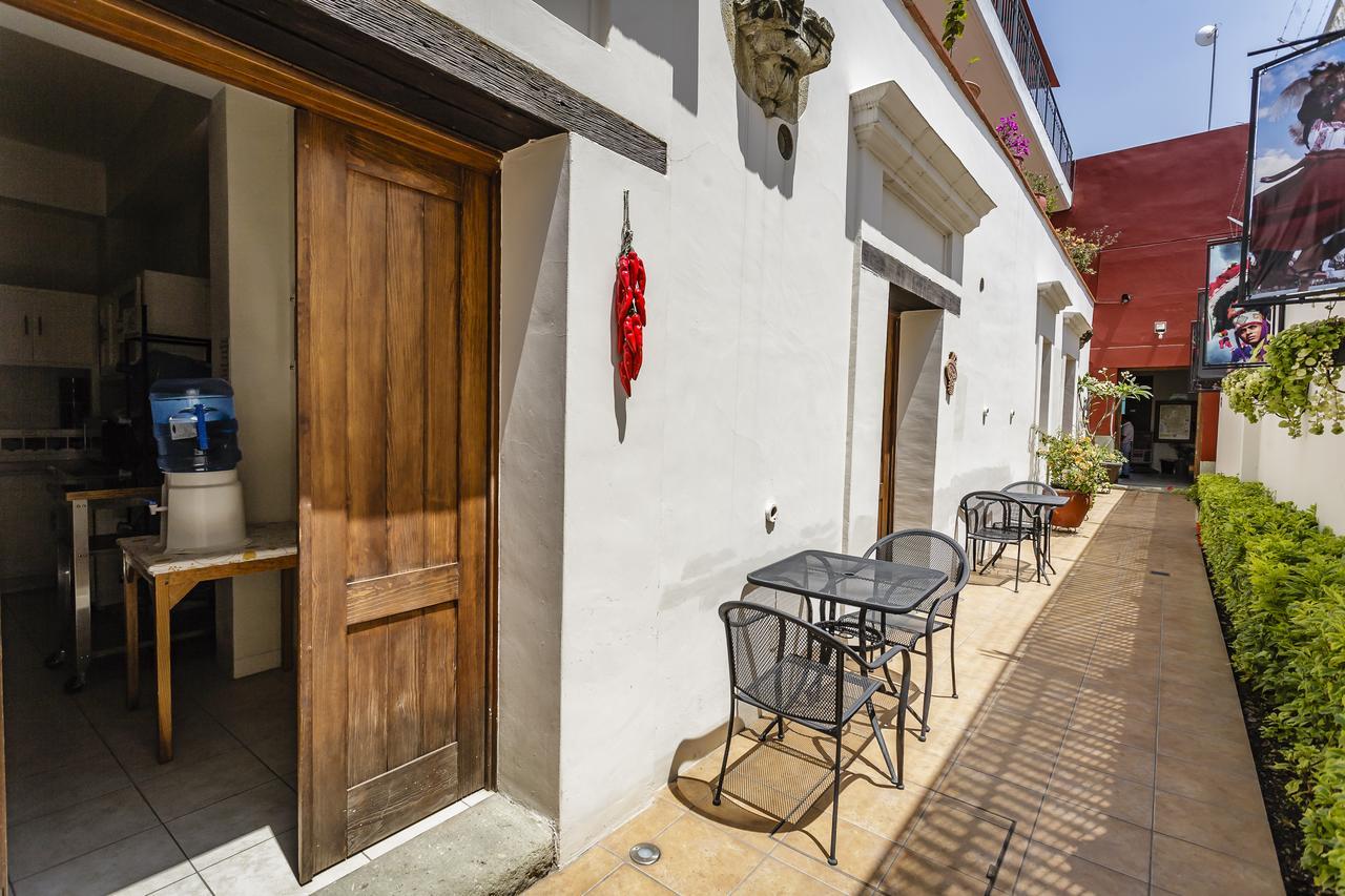 La Leyenda Hostel Oaxaca Экстерьер фото